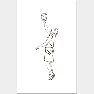 Basketball Player #4 Posters and Art